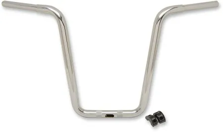 Drag Specialties 18 Inch Ape Hanger 1 1/4 Inch Handlebar In Chrome For Harley Davidson 2015-2020 Road Glide Models (0601-3862)