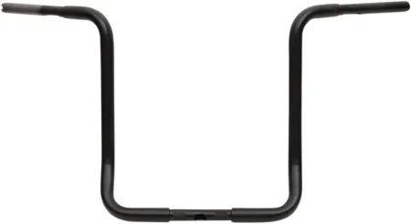 Drag Specialties 17 Inch Ape Hanger 1 1/4 Inch Buffalo Handlebar In Flat Black For 2008-2024 Electra Glide & 2008-2023 Street Glide With Batwing Fairing (0601-4265)
