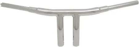 Drag Specialties 7 Inch Big Buffalo 1 1/2 Inch T-Bar In Chrome For Harley Davidson Models With Or Without E-Throttle (0601-4309)