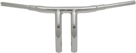 Drag Specialties 9 Inch Big Buffalo 1 1/2 Inch T-Bar In Chrome For Harley Davidson Models With Or Without E-Throttle (0601-4312)