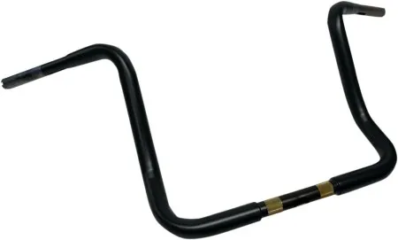 Drag Specialties 13 Inch Ape Hanger 1 1/4 Inch Buffalo Handlebar In Flat Black For 2008-2024 Electra Glide & 2008-2023 Street Glide With Batwing Fairing (0601-3508)