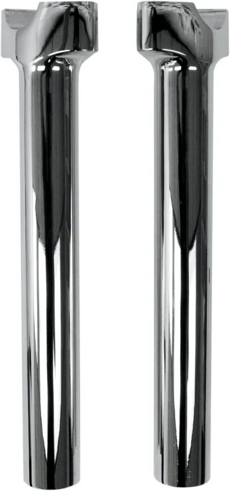 Drag Specialties 10 Inch Tall Buffalo Straight Risers In Chrome For 1 Inch Handlebars (0602-0516)
