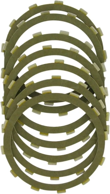 Drag Specialties Aramid Clutch Friction Plate Set For 1984-1990 HD Sportster Models (11310438)