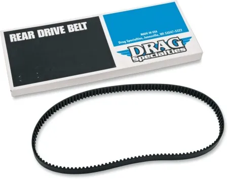 Drag Specialties Rear Drive Belt 132 Tooth and 1 1/8 Inches (40594-06) (BDL SPC-132-118)