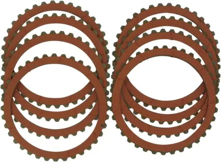 Drag Specialties Organic Clutch Friction Plate Set For 1990-1997 HD Big Twin, Sportster And Buell Models (11310425)
