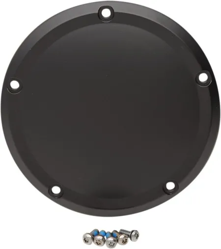Drag Specialties Derby Cover in Flat Black Finish For 2015 FLHTCUL/FLHTK, 2016-2023 Touring/Trike & 2024 FLHR, FLHTK, FLTRT Models (D33-0110MB)
