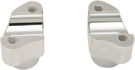 Drag Specialties 1.5 Inch Taill Buffalo Risers In Chrome For 1 Inch Handlebars (DS-290113)