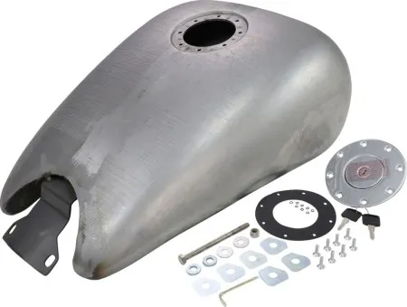 Drag Specialties One-Piece 2 Inch Stretched Gas Tank With Aero Cap For Harley Davidson 1986-1994 FXR Models (011737-BX46)