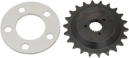 Drag Specialties 22 Tooth Offset Transmission Sprocket For 1984-1990 HD Sportster Models(191368-BX-LB1)
