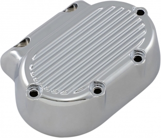Drag Specialties Transmission Side Cover in Chrome Finish For 1999-2006 FLT, 2000-2006 FXST & 1999-2006 FXD/FXDWG (Except 2006 Dyna Glide) Models (OEM #37105-87A) (302092)