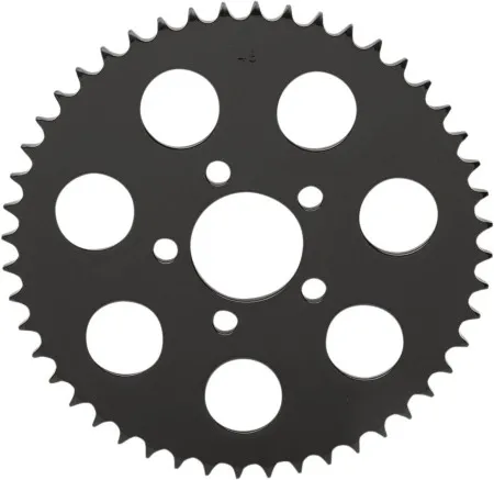 Drag Specialties 48 Tooth Gloss Black Rear Chain Sprocket For 2000-2022 HD Big Twin Models (16421EB)