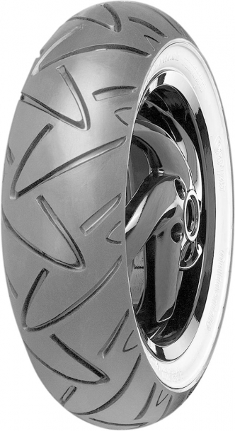 Continental Tire ContiTwist Front/rear 120/70-B12 (58P) TL White Wall (02200170000)