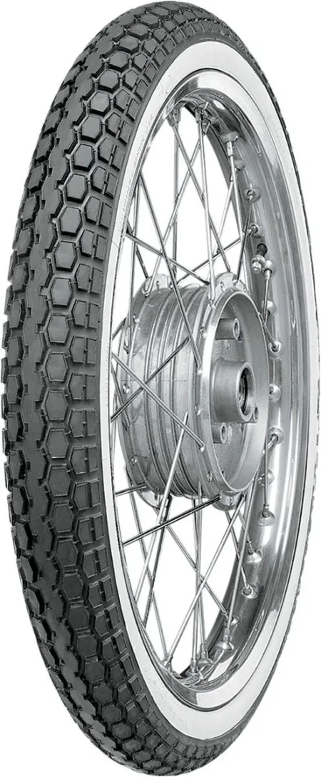 Continental Tire KKS 10 Front/rear 2-19 (24B) TT White Wall (02310790000)