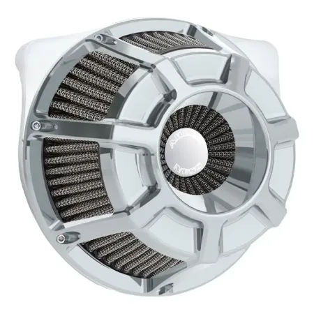 Arlen Ness Beveled Inverted Air Cleaner Kit In Chrome Finish For Harley Davidson 1991-2022 Sportster Models (18-936)