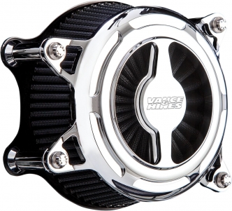 Vance & Hines VO2 Blade Air Cleaner Kit in Chrome Finish For 2018-2022 Softail Models (70097)