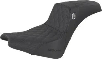 Saddlemen Pro Series SDC Performance Gripper Seat For Harley Davidson 2018-2023 Softail FXBB & FXST Models (SC81830DB)