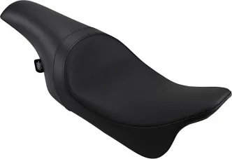 Drag Specialties Smooth Predator 2-Up Seat in Black For 2008-2023 FLHT/FLHR/FLTR/FLHX Models (0801-1060)