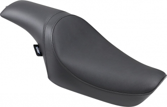 Drag Specialties Smooth Predator 2-Up Seat in Black For 1986-2003 XL Sportster Models (0804-0691)