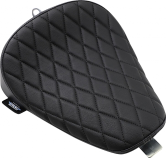 Drag Specialties Bobber Style Diamond Stitched Solo Seat For Harley Davidson 2010-2022 Sportster Models (0804-0738)