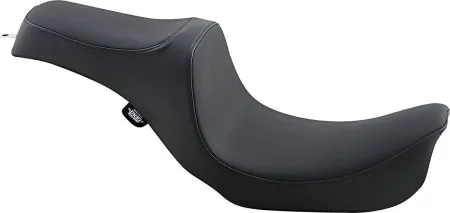 Drag Specialties Predator III Smooth 2-Up Seat In Black For Harley Davidson 2006-2017 Dyna Models (0803-0601)