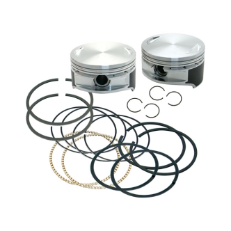 S&S Standard Size Big Bore Piston For 1999-2006 88 Inch Twin Cam With 4-1/2 Inch Stroker Flywheels, 1999-2006 TCA/B With 106 Inch Hot Set-Up Kit (92-1210)