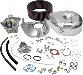 S&S Super E Carburetor Kit For 1991-2003 XL Sportster Models (11-0409)