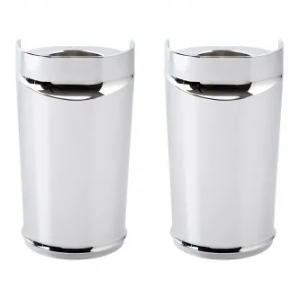 Arlen Ness Smooth Fork Boots For Fat Tire In Chrome For Harley Davidson 2014-2021 Touring Models (20-041)