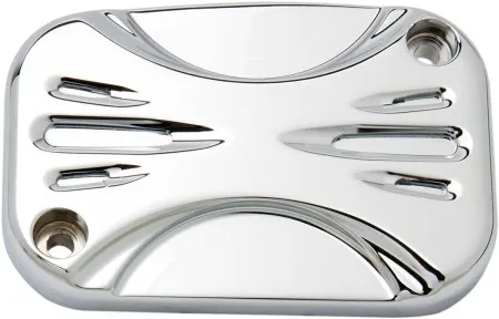 Arlen Ness Deep Cut Clutch Master Cylinder Cover In Chrome For Harley Davidson 2017-2020 Touring Models (03-221)