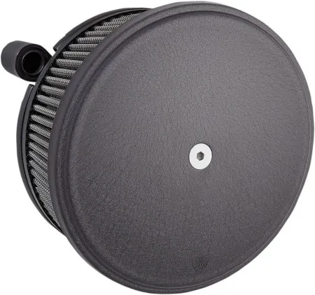 Arlen Ness Smooth Stage 2 Big Sucker Air Cleaner Kit In Black With Pre-Oiled Filter For Harley Davidson 2008-2016 Touring & 2016-2017 Softail Models (18-821)