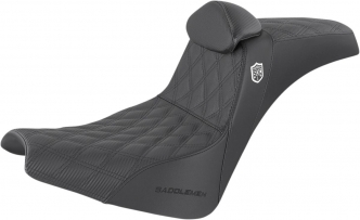 Saddlemen Pro Series SDC Performance Gripper Seat With Drivers Lumbar Rest For Harley Davidson 2018-2023 Softail FXBB & FXST Models (SC81830DBRT)