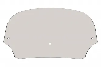 Memphis Shades Batwing 7 Inch Windshield in Solar (MEP8519)