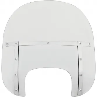 Memphis Shades 15 Inch Fats Windshield Clear For Harley Davidson 2018-2023 FLFB/S Fat Boy Models (MEM6100)