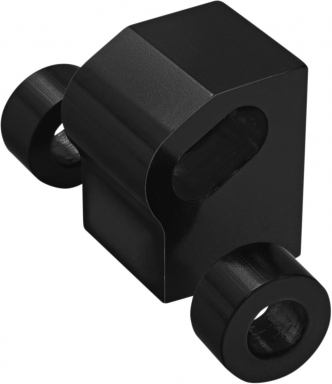 Memphis Shades Headlight Extension Block in Black Finish For Indian Models (MEB9890)