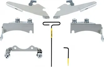 Memphis Shades Fats/Slim Trigger-lock Kit In Polished Finish For Kawasaki Models (MEM8962)