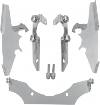 Memphis Shades Fats/Slim/Batwing Trigger-lock Kit In Polished Finish For Honda Models  (MEM8972)