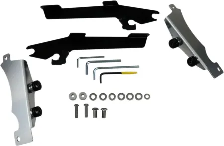 Memphis Shades Batwing Trigger-lock Kit In Black Finish For Yamaha Models (MEK1910)