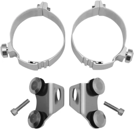 Memphis Shades Fork Deflectors Mounting Kit Hardware For Honda, Kawasaki, Suzuki And Yamaha Models (MEK1934)