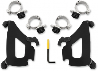 Memphis Shades Bullet Trigger-Lock Mounting Kit In Black For Indian Models (MEB2026)