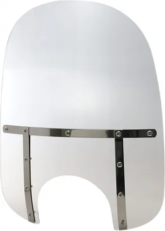 Memphis Shades 21 Inch Fats Windshield Clear For Harley Davidson 1999-2023 FLHR/FLHRI/FLHRCI/FLHRSI Road King Models (MEM3810)