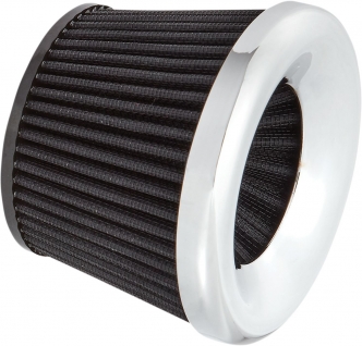 Arlen Ness Replacement Filter Element In Chrome For Velocity 65 Degree Air Cleaner Kits (81-209)