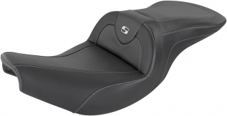 Saddlemen Heated Roadsofa  Carbon Fiber Seat For Indian 2014-2020 Chief/Chieftain Models (I14-07-185HCT)