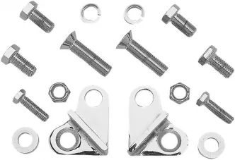 Burly Brand Rear Lowering Kit Low Cruiser in Chrome Finish For 1985-1996 Touring Electra/Tour Glide Models (B28-275CH)