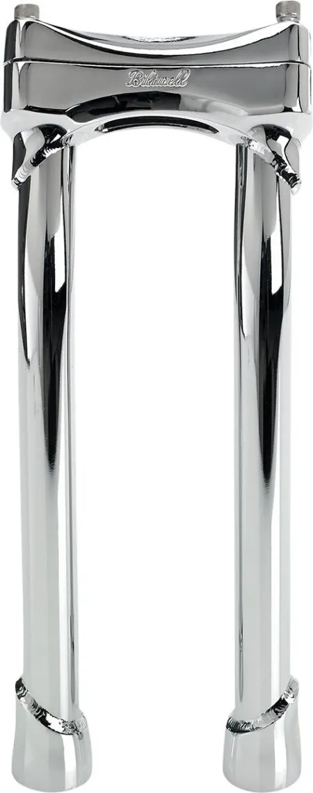 Biltwell 12 Inch Oversized Pullback Murdock Risers in Chrome Finish (6414-105-12)