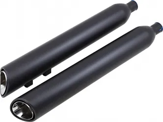 Cobra 909 Slip-On Mufflers In Black For Harley Davidson 2009-2016 Tri Glide Models (6303RB)