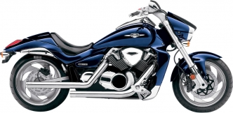 Cobra Dragster 2 Into 2 Exhaust System In Chrome Finish For Suzuki 2006-2016 M 109 R Boulevard & VZR 1800 R Intruder Models (3621)