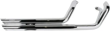 Cobra Streetrod Slashdown 2 Into 2 Exhaust System In Chrome For Honda 2007-2018 VT 750 Shadow Models (1911)