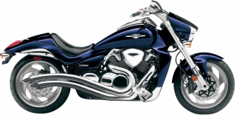 Cobra Speedtster Swept 2 Into 2 Exhaust System In Chrome For Suzuki 2006-2016 M 109 R Boulevard & VZR 1800 Intruder Models (3221)