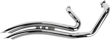 Cobra Speedster Swept Exhaust In Chrome With O2 Sensor Bungs For Yamaha 2008-2017 XV 1900 Models (2225)