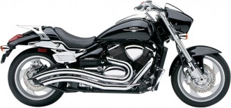 Cobra Speedster Swept Exhaust System In Chrome For Suzuki 2009 M 90 Boulevard & 2009-2010 VZ 1500 Intruder M 1500 Models (3223)