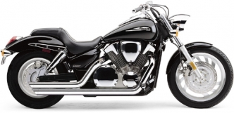 Cobra Speedster Slashdown Exhaust In Chrome Finish For Honda 2004-2009 VTX 1300 C Models (1832)